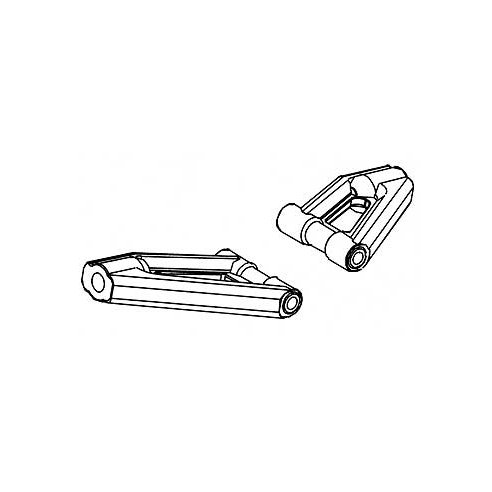 Robitronic Front Upper Suspension Arm NTC (2)