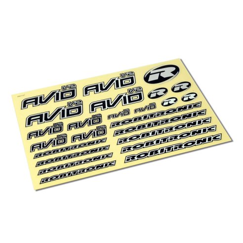 Robitronic Avid v2 sticker sheet