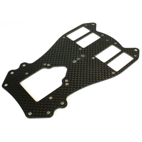 Robitronic Lower chassis-plate Carbon Fiber 1,5mm