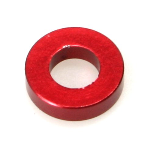 Robitronic T-bar washer red anodized