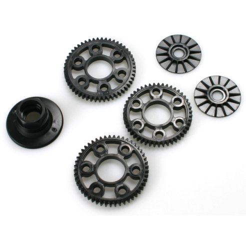 Robitronic Plastic Set D (Friction plate, Diffparts, Spur Gear)