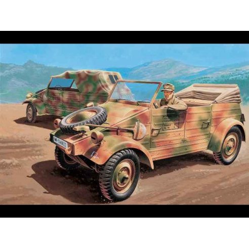 Italeri - 1/72 KUBELWAGEN VW TYP 82 7024S