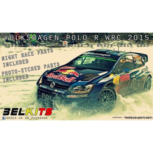 BELKITS 1/24 Volkswagen Polo R WRC 2015