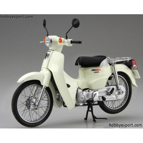 Fujimi -  	1 12   Super Cub110 Classical White