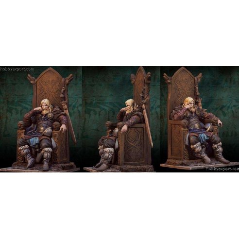 Andrea miniatures 	54mm KIT THE VIKINGS NORSE LORD 800 A.D.