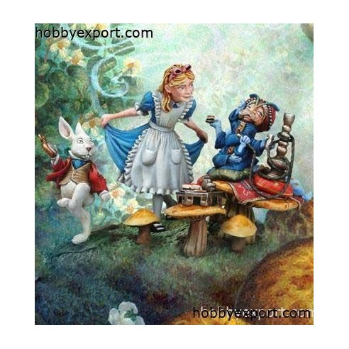 Andrea miniatures 	54mm KIT  SERIES GENERAL ALICE IN WONDERLAND