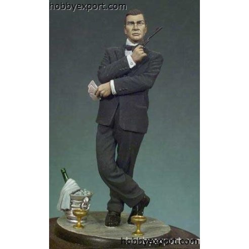 Andrea miniatures 	54mm KIT (SERIES GENERAL SECRET AGENT (JAMES BOND)