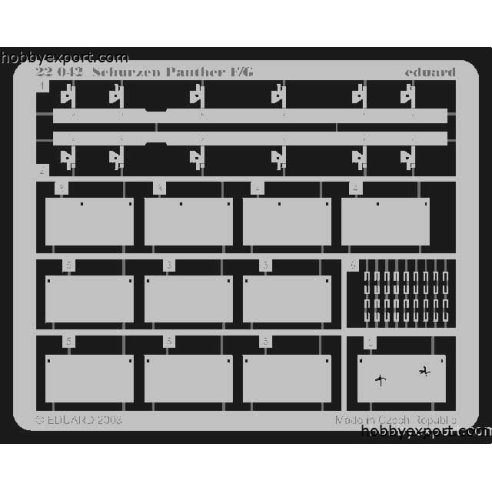 EDUARD MODEL 1 72 GRADE UP SCHURZEN PANTHER FG FIR HASEGAWA KIT