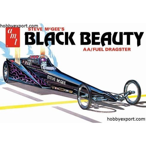 AMT 1 25 KIT STEVE MCGEE BLACK BEAUTY WEDGE DRAGSTER