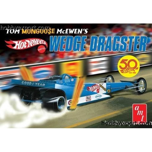 AMT 1 25 KIT TOM MONGOOSE MCEWENS WEDGE DRAGSTER