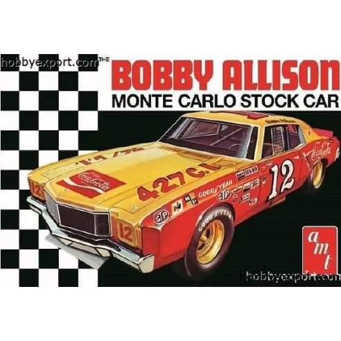 AMT 1 25 KIT   BOBBY ALLISON MONTE CARLO STOCK CAR