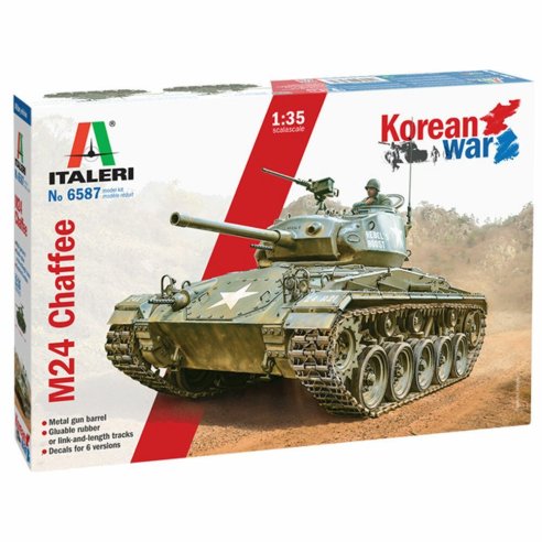 Italeri 1/35 M24 Chaffee Korean War