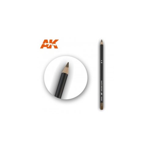 AK INTERACTIVE Watercolor Pencil Earth Brown (Box - 5 units)