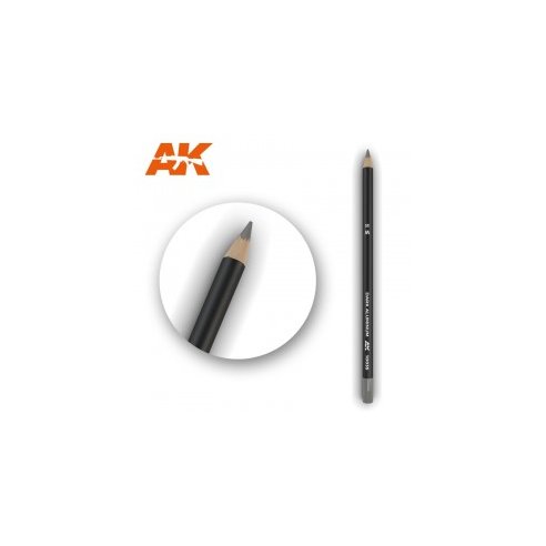 AK INTERACTIVE Watercolor Pencil Dark Aluminum Nickel (Box - 5 units)