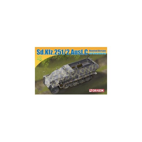 Dragon 1/72 Sd.Kfz.251/2 Ausf.C Rivetted Version mit Granatwerfer