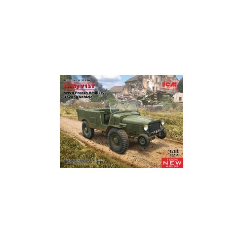 ICM 1/35 Laffly V15T, WWII French Artillery Towing Vehicle (100% new molds)