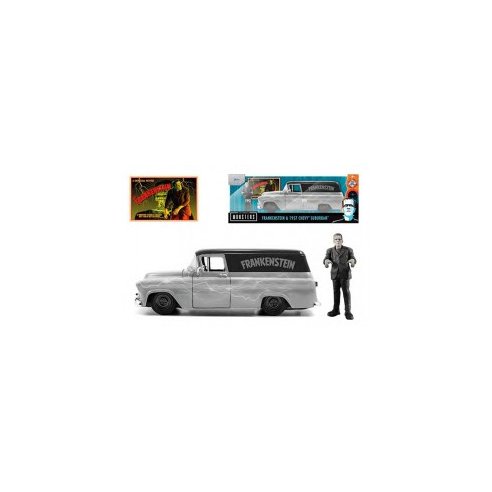 JADA Frankenstein 1957 Chevy Suburban in scala 1:24 con personaggio