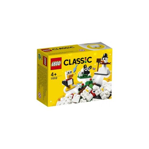 LEGO Classic - Mattoncini bianchi creativi