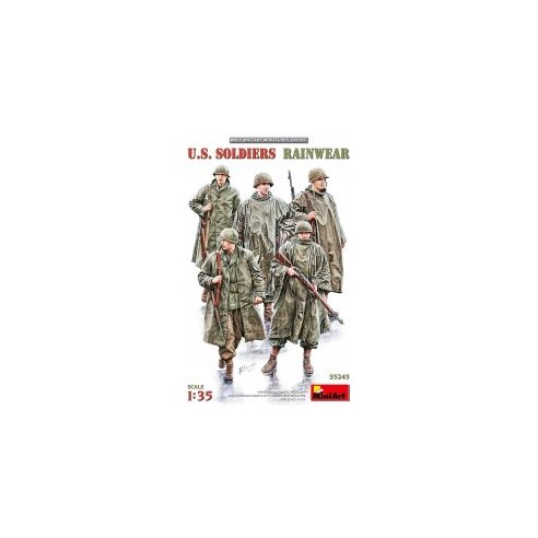 MINI ART 1/35 U.S. Soldiers Rainwear