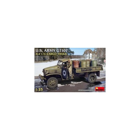 MINI ART 1/35 U.S. Army G7107 4x4 1,5t Cargo Truck