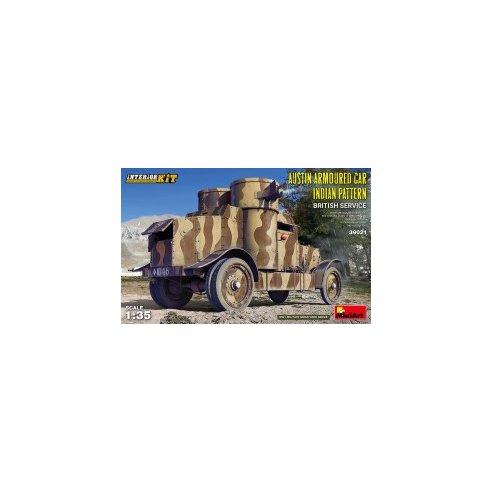 MINI ART 1/35 Austin Armoured Car Indian Pattern British Service. Interior Kit