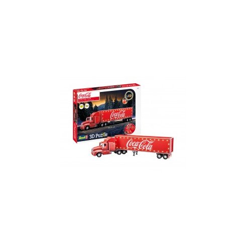 Revell 3D Puzzle Coca-Cola Truck (LED Version)