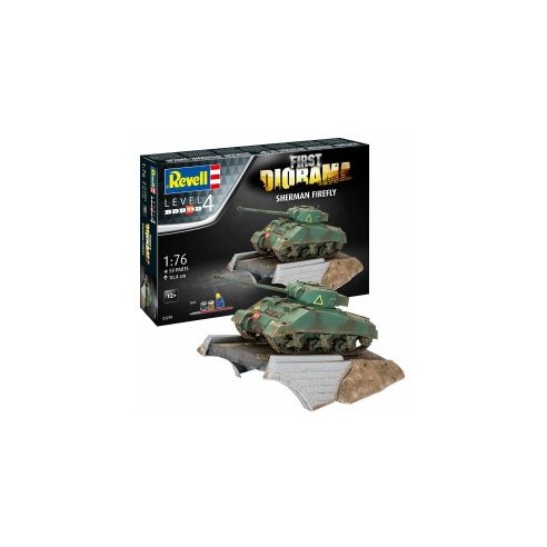 Revell 1/76 First Diorama Set - Sherman Firefly