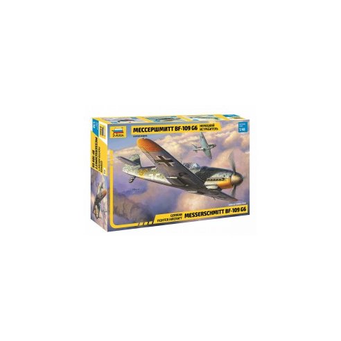 Zvezda 1/48 German Fighter Aircraft Messerschmitt BF-109 G6