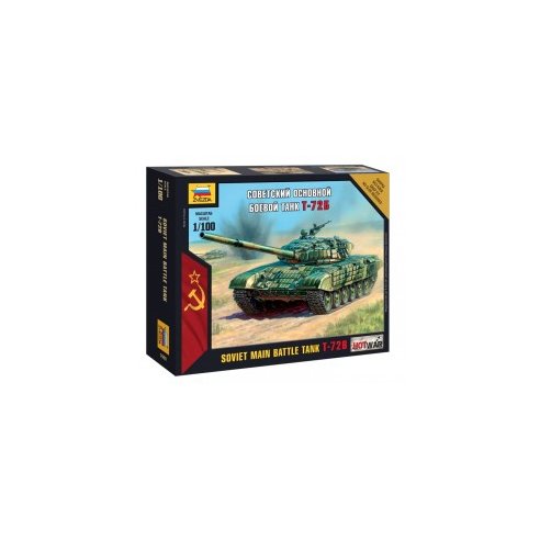 Zvezda 1/100 Soviet Main Battle Tank T-72B