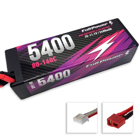 Batteria Lipo 3S 5400mAh 80C HARDCASE - DEANS