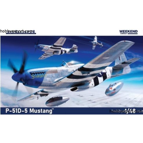 EDUARD 1/48 P-51D-5 Mustang [Weekend Edition]