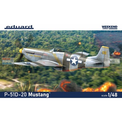 EDUARD MODEL 	1 48 KIT  P51D Mustang