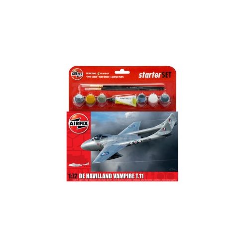 AirFix 1/72 Hanging Gift Set de Havilland Vampire T.11