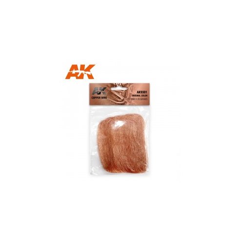 AK INTERACTIVE Copper Wire 0.07mm x 20gr Original Color