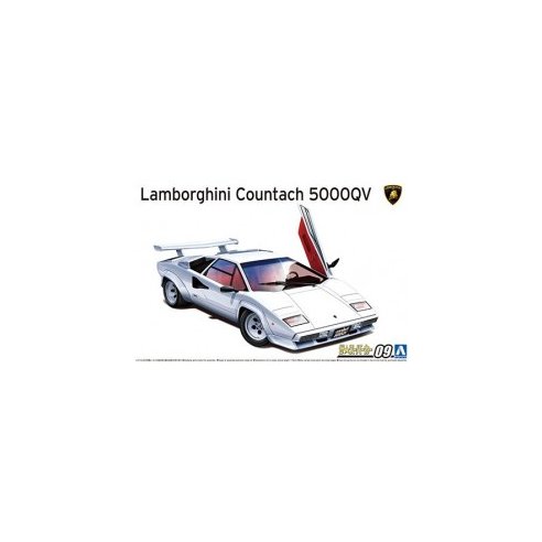 AOSHIMA 1/24 Lamborghini Countach 5000QV ''85