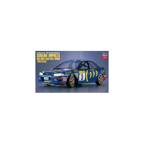 Hasegawa 1/24 Subaru Impreza 1995 Monte-Carlo Rally Winner "Super Detail" [Collecotrs'' Hi-Grade Series]