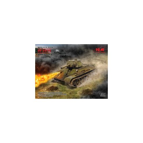 ICM 1/35 OT-34/76, WWII Soviet flamethrower tank