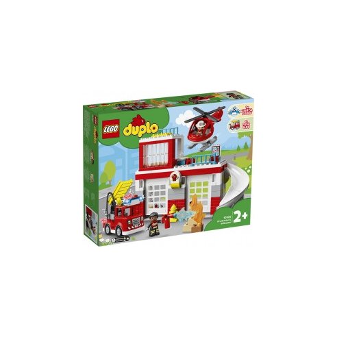 lego DUPLO Rescue - Caserma dei Pompieri ed elicottero