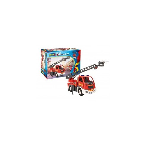 Revell First Construction - Turntable Ladder Fire Truck