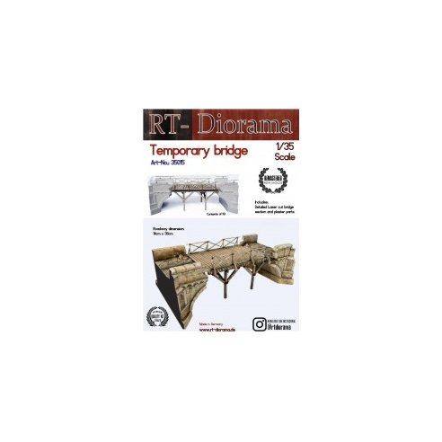 RT-DIORAMA 1/35 Temporary Bridge [Standard]