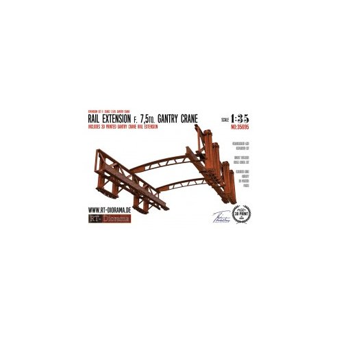 RT-DIORAMA 1/35 Rail Extension f. 7,5t Gantry Crane