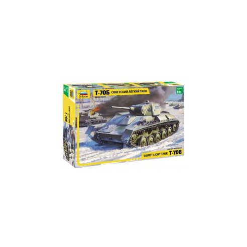 Zvezda 1/35 Soviet Light Tank T-70B