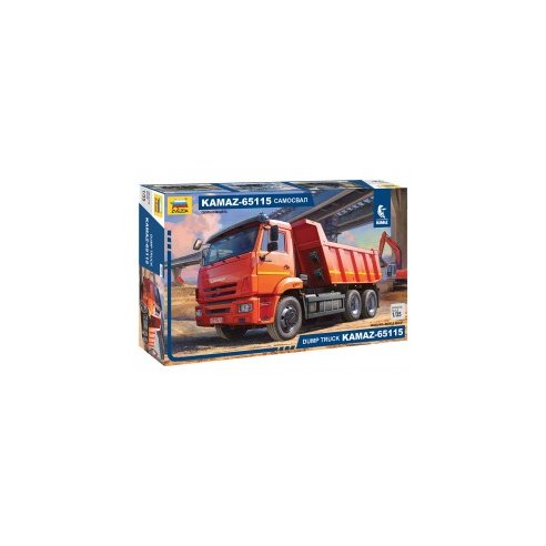 Zvezda 1/35 Kamaz-65115 Dump Truck