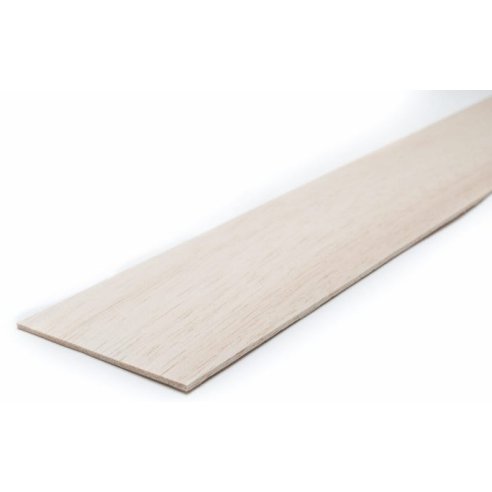 Tavola balsa 2,0x100x1000 mm (1 pezzo)