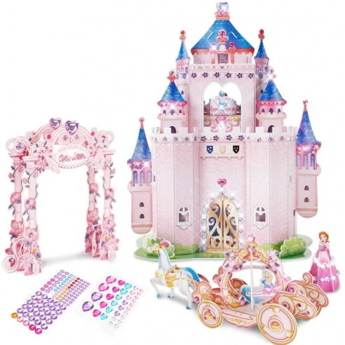 CUBICFUN CASTELLO DELLE PRINCIPESSE PRINCESS SECRET GARDEN