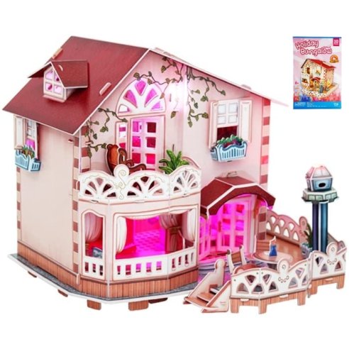 CUBICFUN CASA DELLE BAMBOLE HOLIDAY DOLLHOUSE