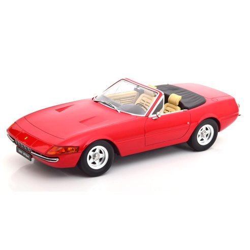 KK-Scale FERRARI 365 GTB DAYTONA SPYDER SERIES 2 RED 1971 1/18