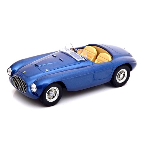 KK-Scale FERRARI 166 MM BARCHETTA BLUE METALLIC 1949 1/18