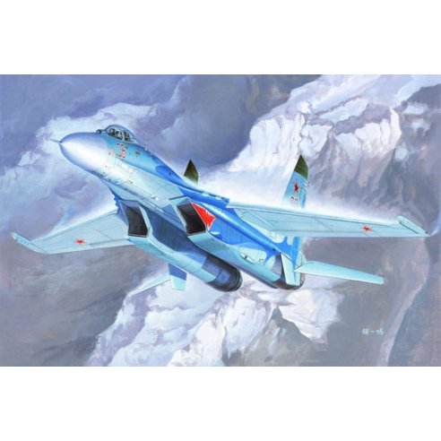 TRUMPETER KIT RUSSIAN SU-27 FLANKER B FIGHTER 1/72