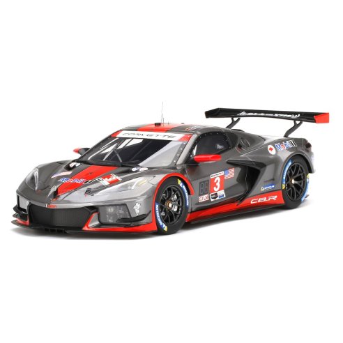 TSM Model True Scale Miniatures CHEVROLET CORVETTE C8.R #3 CORVETTE RACING IMSA 12H SEBRING 2021 TOP SPEED 1/18